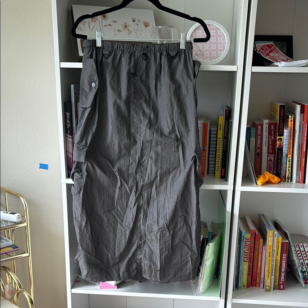 Cider Gray Maxi Skirt